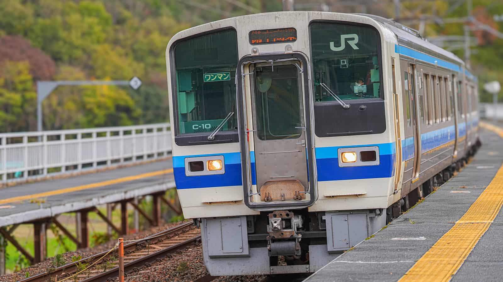 JR線の電車